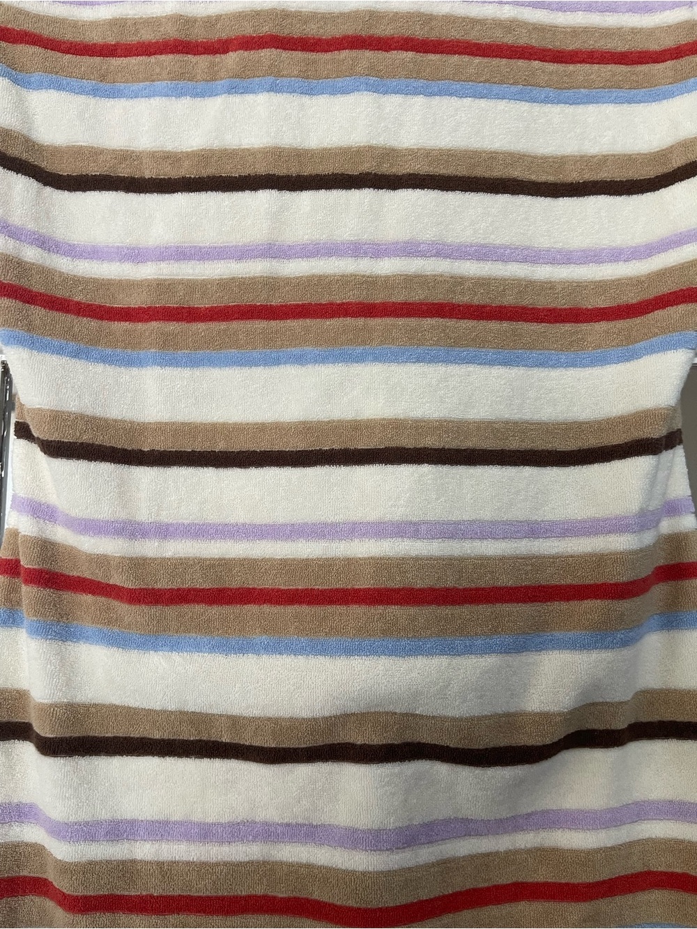 Veronica Beard Cream Multi-Stripe Polo Mini Dress - Picture 5 of 11
